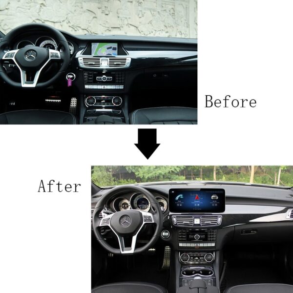 DRIKSWVE W218 Android Auto CarPlay Screen with Snapdragon 665 8 Core 1920 * 720 HD Anti-Glare Monitor for Mercedes Benz CLS 2010-2017 - Image 7