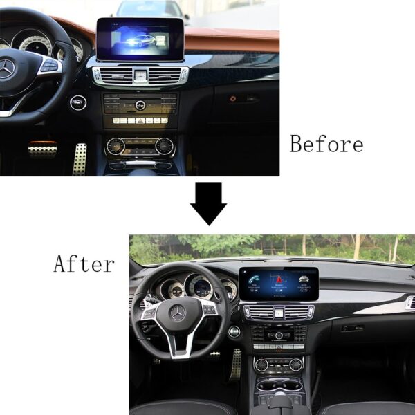DRIKSWVE W218 Android Auto CarPlay Screen with Snapdragon 665 8 Core 1920 * 720 HD Anti-Glare Monitor for Mercedes Benz CLS 2010-2017 - Image 8