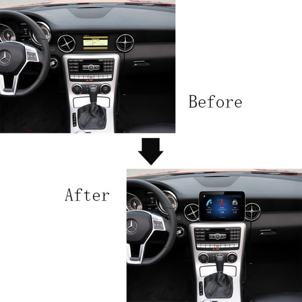 DRIKSWVE Android 13 R172 Android Auto Carplay Screen with Qualcomm Snapdragon 665 8 Core for Mercedes Benz SLK/ SLC/ SL Class R172 NTG 4.5 2011-2015 - Image 6