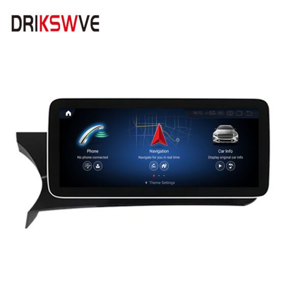 DRIKSWVE W204 Android Auto CarPlay with Snapdragon 665 8 Core 1920 * 720 HD for Mercedes Benz C Class W204/ X204/ S204 NTG4.5 System