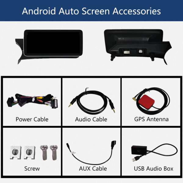DRIKSWVE W204 Android Auto CarPlay with Snapdragon 665 8 Core 1920 * 720 HD for Mercedes Benz C Class W204/ X204/ S204 NTG4.5 System - Image 8