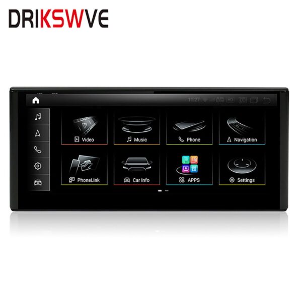 DRIKSWVE  Android 13 Wireless Carplay & Android Auto Screen with Snapdragon 665 8 Core Multimídia Automotiva Car Stereo for Audi A6L MIB B9 2012-2018 Year