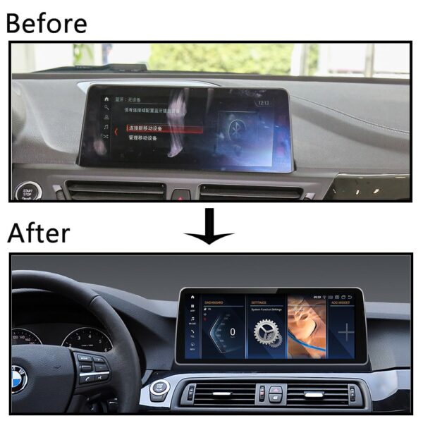 DRIKSWVE Android 13 BMW F20 Android Auto Carplay Screen with Qualcomm Snapdragon 665 8 Core  for 1 Series E81 E82 E87 F20 F21 F23 F01 F02 OEM without Monitor/ CCC/ CIC/ NBT/ EVO 2006-2018 Year - Image 9