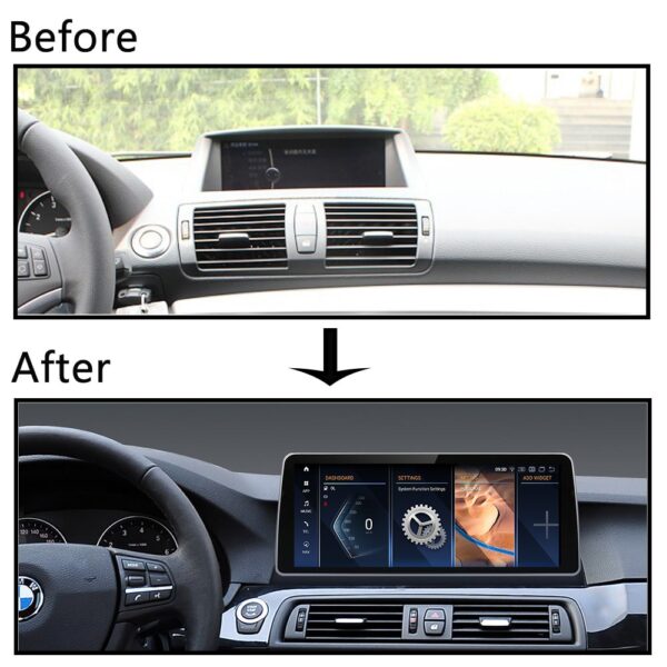 DRIKSWVE Android 13 BMW F20 Android Auto Carplay Screen with Qualcomm Snapdragon 665 8 Core  for 1 Series E81 E82 E87 F20 F21 F23 F01 F02 OEM without Monitor/ CCC/ CIC/ NBT/ EVO 2006-2018 Year - Image 8