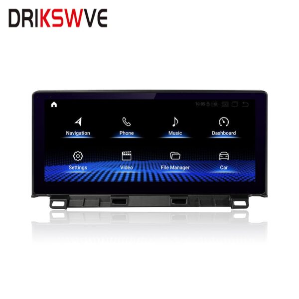 DRIKSWVE Android 13 Wireless Carplay & Android Auto Screen with Snapdragon 665 8 Core Multimídia Automotiva Car Stereo Blu-Ray for Lexus CT 2012-2020 Year