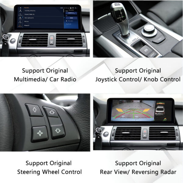 DRIKSWVE Android 13 BMW E65 Android Auto Carplay Screen with Qualcomm Snapdragon 665 8 Corefor 7 Series E65 E66 F01 F02 CCC CIC NBT 2003-2015 Year - Image 5