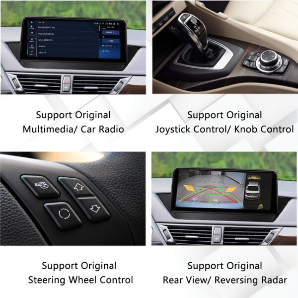 DRIKSWVE Android 13 BMW E84 Android Auto Carplay Screen with Qualcomm Snapdragon 665 8 Core for X1 E84 F48 CIC NBT EVO 2010-2018 Year - Image 6