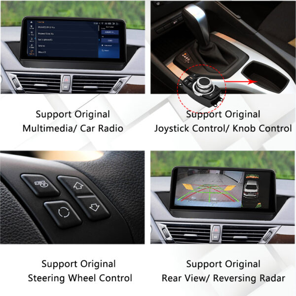 DRIKSWVE Android 13 BMW E84 Android Auto Carplay Screen with Qualcomm Snapdragon 665 8 Core for X1 E84 F48 CIC NBT EVO 2010-2018 Year - Image 7