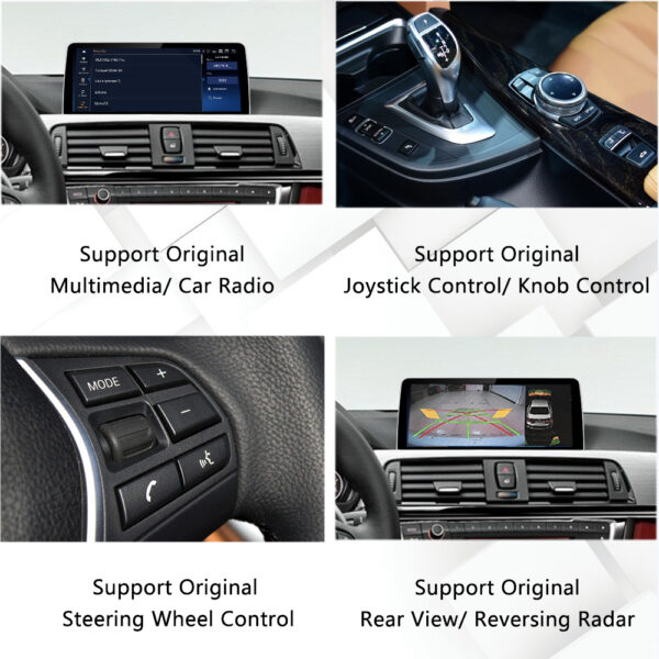 DRIKSWVE Android 13 BMW F30 Android Auto Carplay Screen with Qualcomm Snapdragon 665 8 Core for 3 Series 4 Series F30 F31 F32 F33 F34 F35 F36 CIC NBT EVO 2010-2018 Year - Image 4