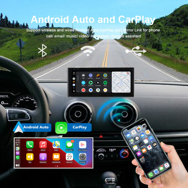 DRIKSWVE Android 13 Audi A3 Android Auto Carplay Screen with Qualcomm Snapdragon 665 8 Core for Audi A3 MMI 3G 2014-2020 Year - Image 3