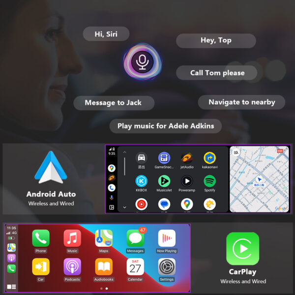 DRIKSWVE Android 13 Audi A3 Android Auto Carplay Screen with Qualcomm Snapdragon 665 8 Core for Audi A3 MMI 3G 2014-2020 Year - Image 5