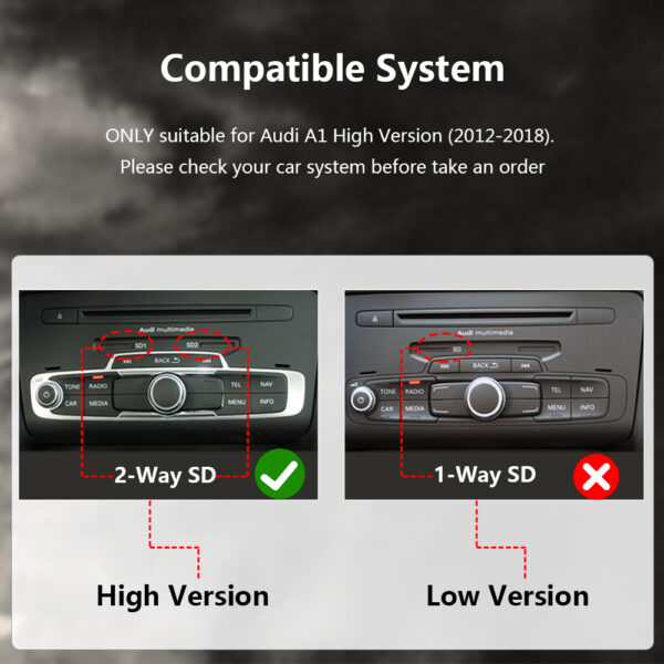 DRIKSWVE Android 13 Wireless Carplay & Android Auto Screen with Snapdragon 665 8 Core Multimídia Automotiva Car Stereo for Audi A1 MMI 3G 2012-2018 Year - Image 5