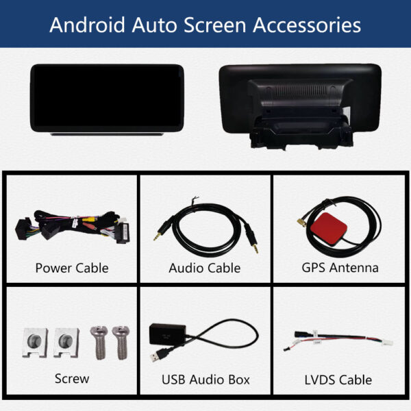 DRIKSWVE Android 13 X253 Android Auto Carplay Screen with Qualcomm Snapdragon 665 8 Core for Mercedes Benz GLC/ V/ C Class W205/ X253 NTG5.0 System - Image 10
