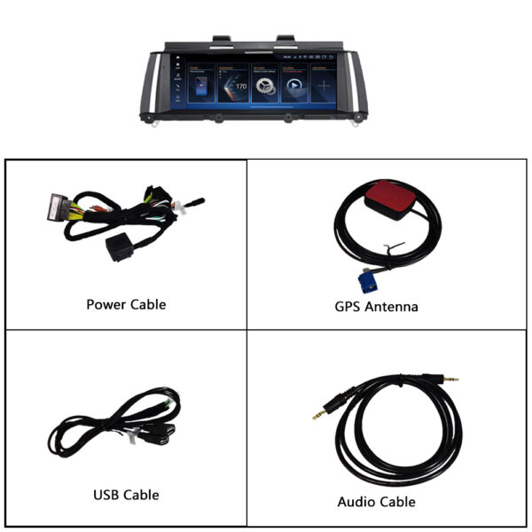 DRIKSWVE Android 13 BMW F25 Android Auto Carplay Screen with Qualcomm Snapdragon 665 8 Core for BMW X3 X4 E83 F25 F26 CIC NBT 2006-2017 Year - Image 8