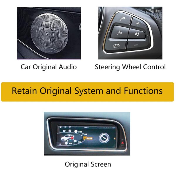 DRIKSWVE  Android 13 Wireless Carplay & Android Auto Screen with Snapdragon 665 8 Core Multimídia Automotiva Car Stereo for Audi A6L MIB B9 2012-2018 Year - Image 6