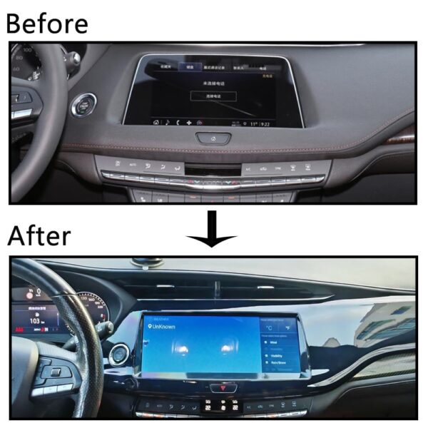 DRIKSWVE Android Auto Screen with Snapdragon 665 1920*720HD 10.25-inch Anti-glare Monitor for Cadillac CT4 Cue3.6 2019-2023 Year - Image 8