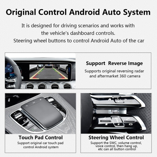 DRIKSWVE NTG6.0 Android Auto Carplay Retrofit Kit Decoder with Snapdragon 665 8 Core for Mercedes Benz NTG6.0 A B C CLA GLA GLE GLC GLB E V Class (2020 to Now) - Image 4