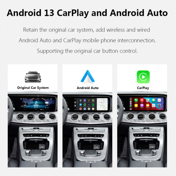 DRIKSWVE NTG6.0 Android Auto Carplay Retrofit Kit Decoder with Snapdragon 665 8 Core for Mercedes Benz NTG6.0 A B C CLA GLA GLE GLC GLB E V Class (2020 to Now) - Image 2