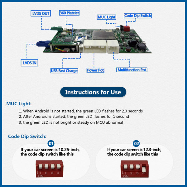 DRIKSWVE NTG6.0 Android Auto Carplay Retrofit Kit Decoder with Snapdragon 665 8 Core for Mercedes Benz NTG6.0 A B C CLA GLA GLE GLC GLB E V Class (2020 to Now) - Image 5