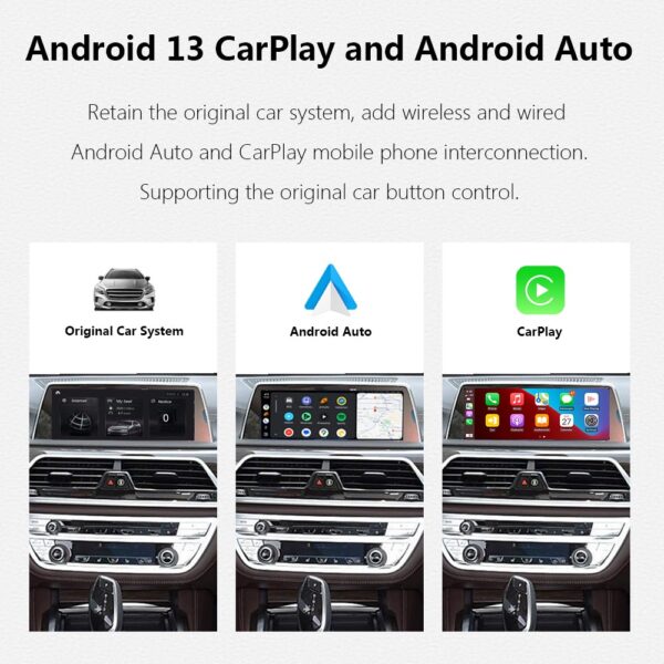 DRIKSWVE EVO/ MGU Android Auto Carplay Retrofit Kit Decoder with Snapdragon 665 8 Core for BMW EVO and MGU System - Image 2