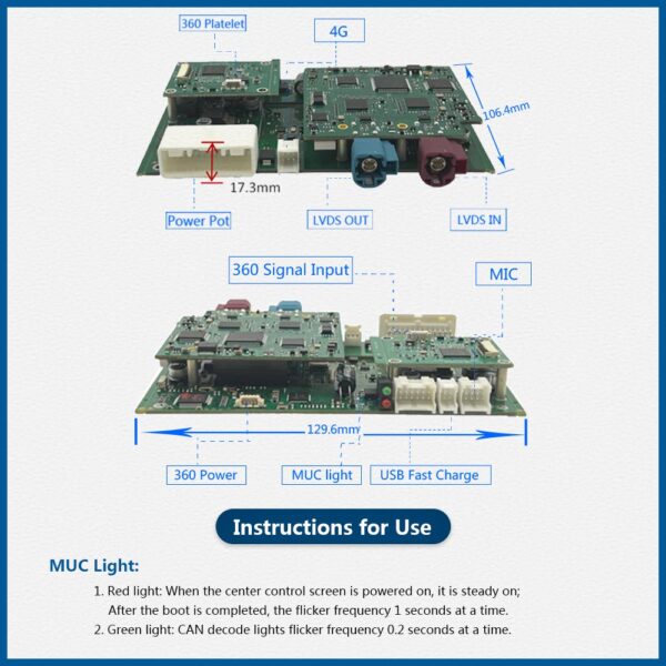 DRIKSWVE EVO/ MGU Android Auto Carplay Retrofit Kit Decoder with Snapdragon 665 8 Core for BMW EVO and MGU System - Image 5