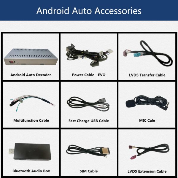 DRIKSWVE EVO/ MGU Android Auto Carplay Retrofit Kit Decoder with Snapdragon 665 8 Core for BMW EVO and MGU System - Image 6